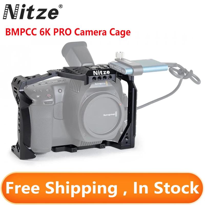 BMPCC 6K  ī޶    NITZE Full DSLR  Blackmagic BMPCC 6K PRO  ŰƮ  DIY Rig Nitze T-B01A 